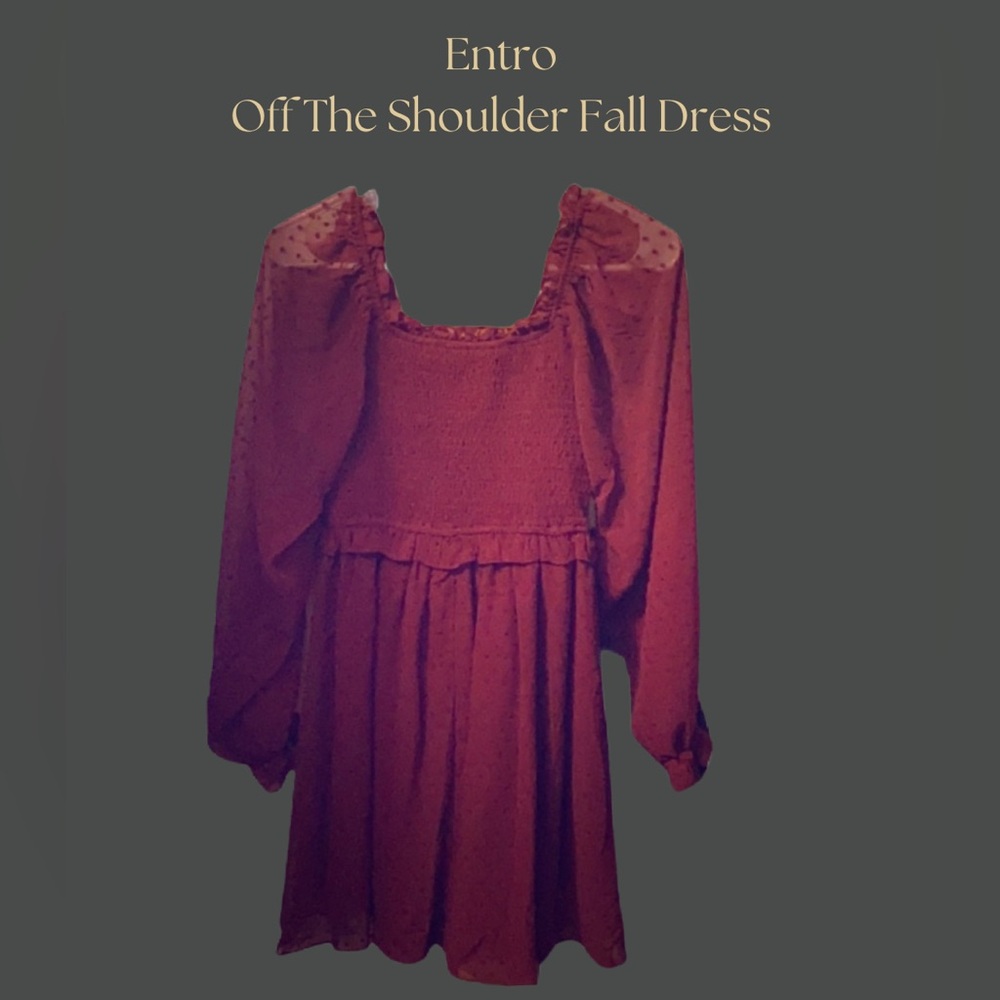 Off the shoulder Dress